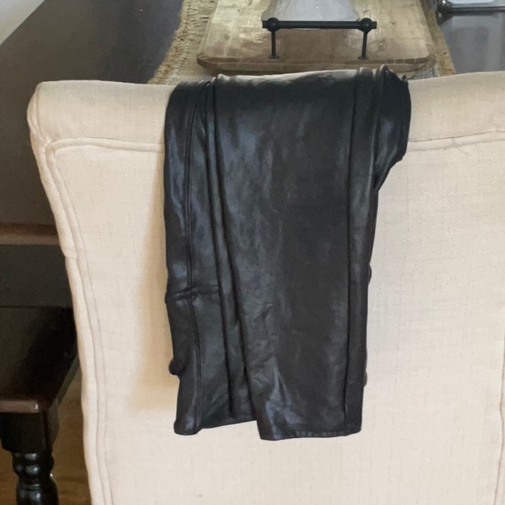 Black Leather Pants